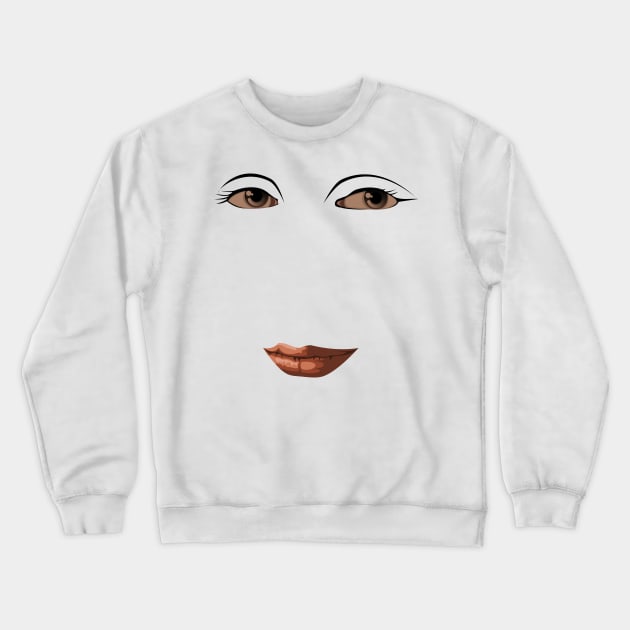 Mona Crewneck Sweatshirt by PinnacleOfDecadence